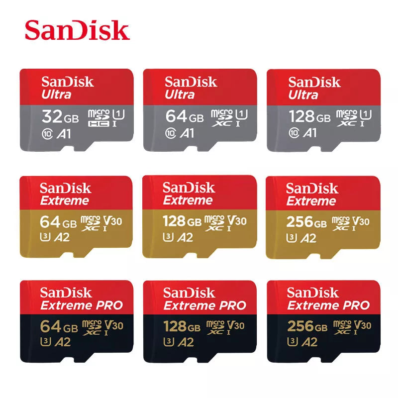 V60 Sandisk Extreme Pro 16gb Sd Card SanDisk Ultra Micro SD Card