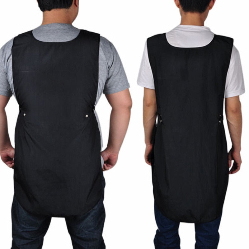 1Pc Waterproof  Salon Hairdressing Apron Front-Back Hair Cutting Apron Cape for Barber Hairstylist Styling Cloth