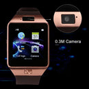 Mens Sports Smartwatch DZ09 Android Phone Call Bluetooth Smart Watch Relogio 2G GSM SIM TF Card Camera for Phone PK GT08 A1