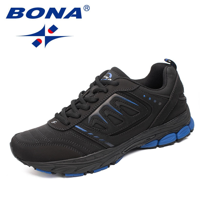 BONA Men Running Shoes Sneakers Lace Up