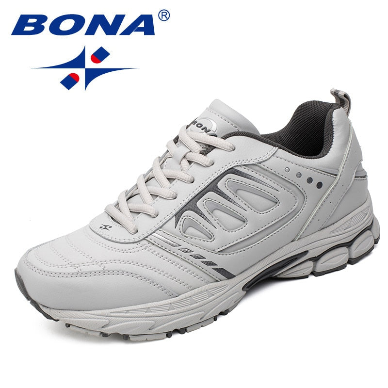 BONA Men Running Shoes Sneakers Lace Up