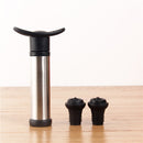 Wine Stopper With Vacuum Pump Bar Accessories Air lock Aerator Stainless Steel Bottle Stopper Keep Wine Fresh Saver Sealing