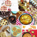 1PC High Quality Pie Pizza Cutter Pastry Bakeware Embossing Dough Roller Lattice Roller Cutter Cake Tools Plastic Baking Tool