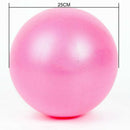 Pilates Ball Yoga Ball 25cm Balance Yoga Fitness Ball Fitball Pilates Exercise Ball Gymnastic Ball Children Women PVC Yoga Ball