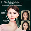 Ultrasonic Skin Scrubber Pore Cleaner 2+4 Kit Facial Ion Shovel Deep Face Cleaning Sonic Peeling Device Kit Blackhead Remover