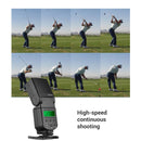 RU Andoer AD560 IV 2.4G Wireless On-camera Slave Speedlite Flash Light GN50+Trigger for Canon Nikon Sony  DSLR Cameras