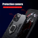 KEYSION Shockproof Armor Case For iPhone 15 14 13 Pro Max 12 SE 2022 Ring Phone Cover for Apple iPhone XS Max XR 5S 6S 7 8 Plus