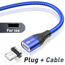 GTWIN Magnetic Cable Micro Type C USB Magnetic Charging Cables Magnetic Charger For iPhone Samsung Huawei Xiaomi Quick Charge