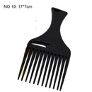 Grove Hairdress Comb Heat Resistant Woman Wet Hook Curly Hair Brushes Pro Salon Dyeing Styling Tools Coarse Wide Spikes Tooth