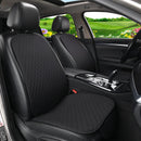 Car Seat Cover Protector Auto Flax Front Back Rear Backrest Linen Seat Cushion Pad for Automotive Interior Truck Suv Van