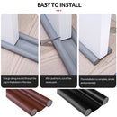 Door Bottom Sealing Strip Under Door Draft Stopper Home Dorm Bedroom Sound Proof Noise Reduction Door EVA Draft Stopper