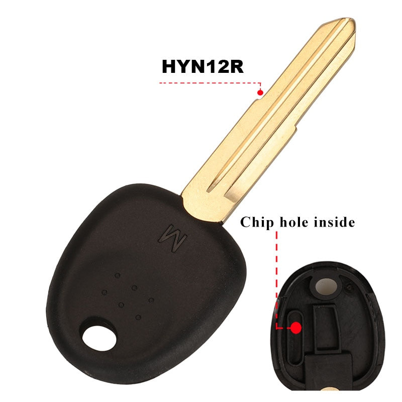 Jingyuqin Blank Car Transponder Key For Hyundai Accent Sonata NF Elantra Accent Coupe Getz H-1 Lavita TiburonTucson Verna