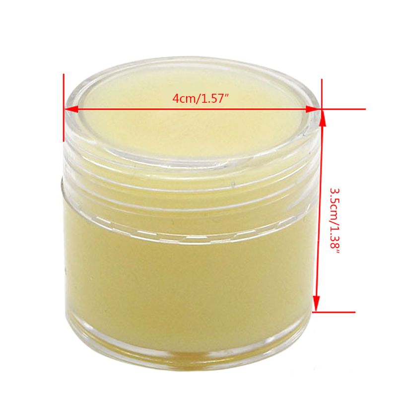 20g Organic Natural Pure Wax Paste Wood Polishing Furniture Floor Surface Finishing Leather Maintenance Household Accessory