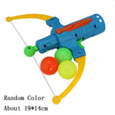 Outdoor Sports Table Tennis Gun Plastic Ball Slingshot Game Random Color Shooting Toy Arrow Style Bow Archery For Children Gifts