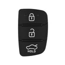 KEYYOU 3 Button Folding Flip Remote Key Shell Car Key Case For Hyundai Solaris Ix35 Ix45 Series Auto Key Blanks Case Fob Uncut
