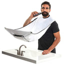 Shaving Wai Men's Style Apron Transparent Suction Cup Male Shaving Apron Bathroom Beard Catcher Care Clean Hair Holder Creative