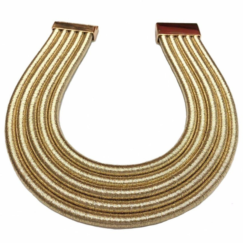 African Bib Torques Chokers Necklaces For Women Statement Metal Geometric Collar Necklace Indian Jewelry Boho Design UKMOC