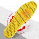 1 pair Sneaker Breathable Deodorant Insole Foot Care Heel Orthopedic insole Memory Foam Shock Absorption Sport Insoles for Unise