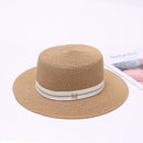 Straw Sun Hats Wide Brim Beach Hat Summer Hats Letter M Ribbon Sun Sunscreen Spring Women Caps sombreros de Free Shipping