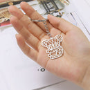 Teamer Cute Koala Pendant Keychain Stainless Steel Animal Keyring Bag Car Key Chain for Women Jewelry Accessories Gift wholesale
