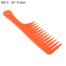 Grove Hairdress Comb Heat Resistant Woman Wet Hook Curly Hair Brushes Pro Salon Dyeing Styling Tools Coarse Wide Spikes Tooth
