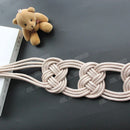 1Pc Polyester Curtain Tieback Handmade Weave Curtain Rope Buckle Chinese Knot Curtains Holdback Bandage Accessory Home Decor