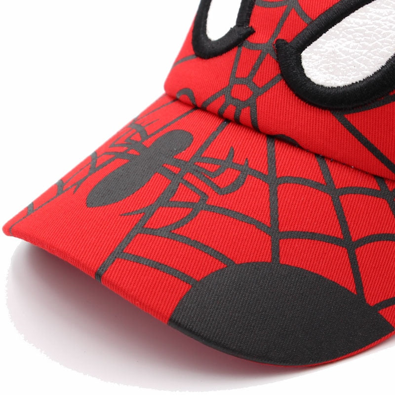 Anime Spider Kids Cap Cartoon baby Embroidery Man Cotton Children Baseball Caps for Boy Girl Hip Hop Hat Snapback cap