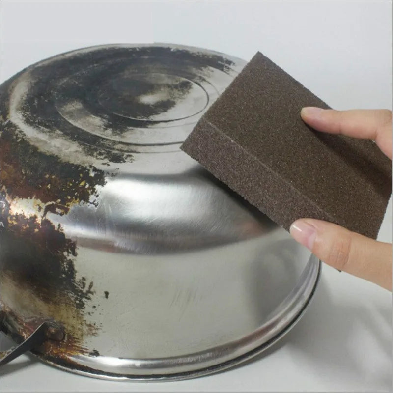 5pcs/1pcs 100*70*25mm High Density Emery Magic Melamine Sponge For Cleaning Homeware Kitchen Sponge Removing Rust Rub 5Z