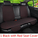Car Seat Cover Protector Auto Flax Front Back Rear Backrest Linen Seat Cushion Pad for Automotive Interior Truck Suv Van