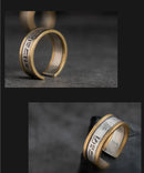 Vintage Ancient Egypt Eye of Horus Open Adjustable Ring Men's Fashion Amulet Jewelry Gift