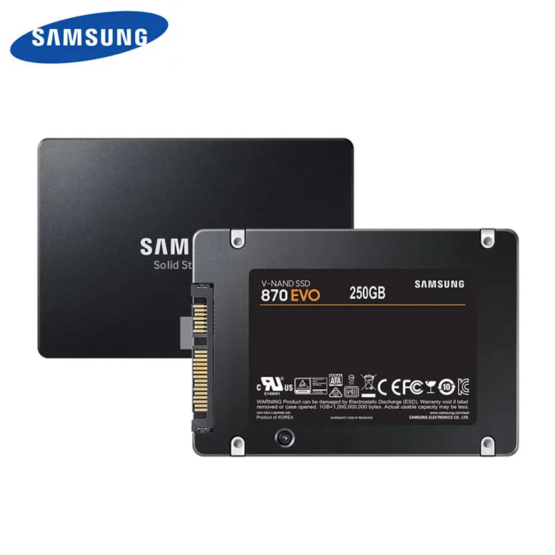 Samsung SSD 870 EVO 2TB 1TB 500GB 250GB 2.5 SATA III Solid State Drive for  pc