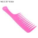 Grove Hairdress Comb Heat Resistant Woman Wet Hook Curly Hair Brushes Pro Salon Dyeing Styling Tools Coarse Wide Spikes Tooth