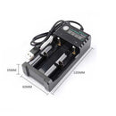 Battery Charger 1 2 4 Slots AC 110V 220V For 18650 10440 14500 16340 16650 14650 3.7V Rechargeable Lithium Battery Charger