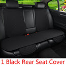 Car Seat Cover Protector Auto Flax Front Back Rear Backrest Linen Seat Cushion Pad for Automotive Interior Truck Suv Van
