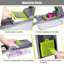 Vegetable Cutter Multifunctional Slicer Fruit Potato Peeler Carrot Grater Kitchen accessories basket vegetable slicer
