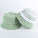 Blank Corduroy Bucket Hat For Women Spring Plain Men Panama Outdoor Hiking Beach Fishing Cap Sunscreen Female Sunhat Bob