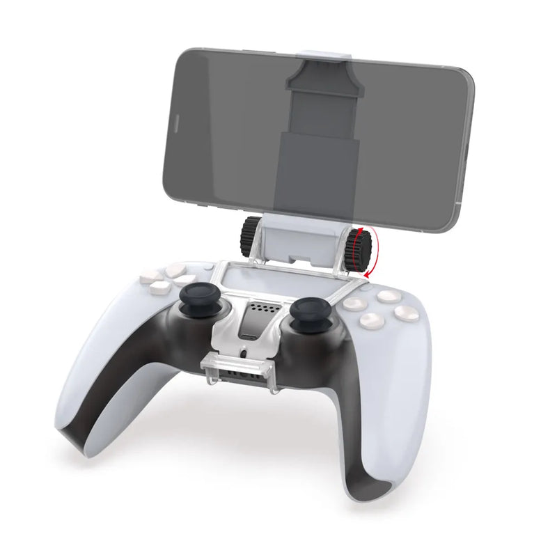For PS5 Controller DualSense Accessories Mobile Phone Clamp Clip Holder Smart Phone Grip Mount Stand Bracket Angle Adjustment