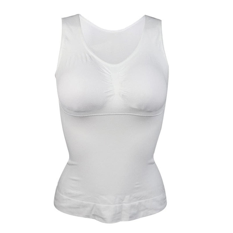 thumbnail image 2 of Women's Shapewear Camisole Top – Tummy Control Compression Vest Tank Cami 2 of 6