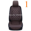 Waterproof Leather Car Seat Cover Protector Mat Universal Front Backret Breathable Car Van Auto Seat Cushion Protector Pad
