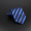 Fashion Polyester Necktie For Men Business Meeting Formal Striped Dot Floral 8cm Jacquard Tie Daily Wear Cravat Suit Accessories