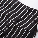 Women Pinstripe skirts High Waist Belt Hips-wrapped knee vintage slim elegant office lady business work Bodycon Pencil Skirt NEW