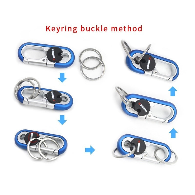 New  Keychain  Key Holder Keyring Men&