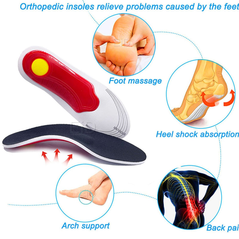 Premium Orthotic Gel High Arch Support Insoles Gel Pad 3D Arch Support Flat Feet Women Men orthopedic Foot pain Unisex Feet Care