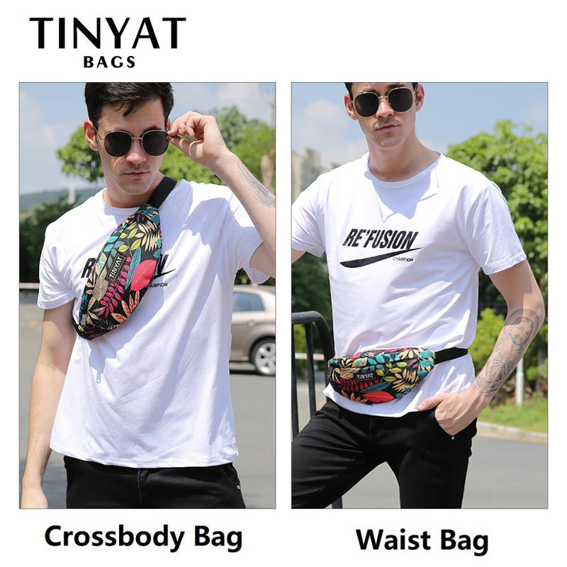 Tinyat travel fanny discount bag