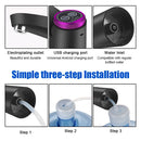 Electric Water Pump Button Dispenser USB Charging Touch Control