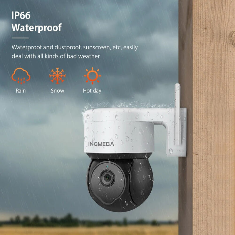 INQMEGA 3MP WIFI Bulb Surveillance Camera Tuya E27 Socket Wireless Camera CCTV Video Security Protection Motion Sensor Alexa Cam