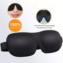 Tcare Breathable 3D Sleeping Eye Masks Cotton Padded Eyes Patch Light Blocking Use for School Home Office & Travel Beach Camping