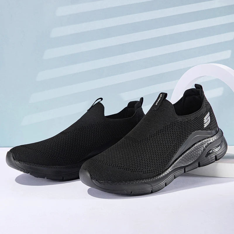 Casual Sneaker for Men Outdoor Comfortable Men's Sports Sneakers Breathable Fashion Slip-on Mans Shoes Spring Summer Main Push