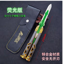 Melee Reaver Butterfly Knife 22cm RGX Metal Model Samurai Sword Game Peripherals Weapon Accessories Toys for Children