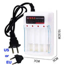 AA AAA Battery1.5V Rechargeable Battery AA9800MAHAAA8800MAH with Charger for LED Flashlight Flashlightorelectronicdevices